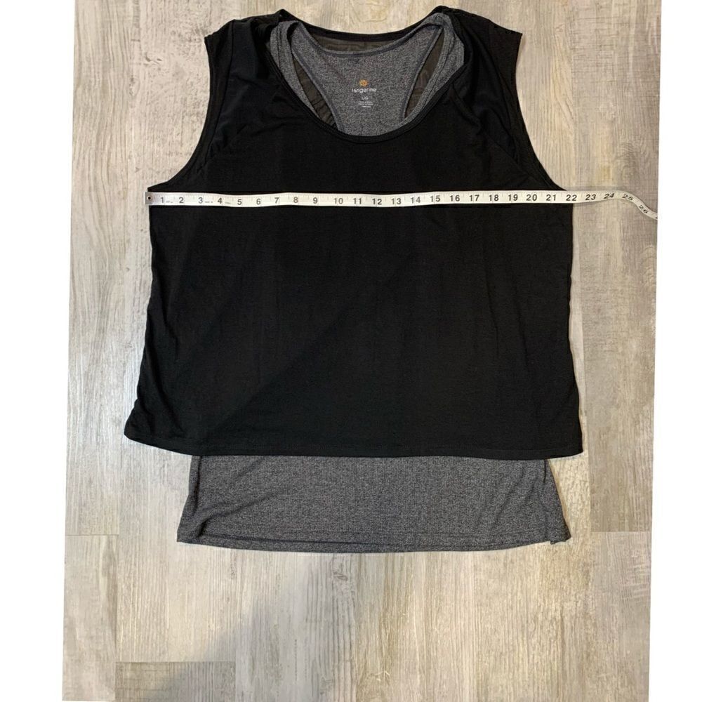 Tangerine double layered tank top black/… - Picture 8 of 13